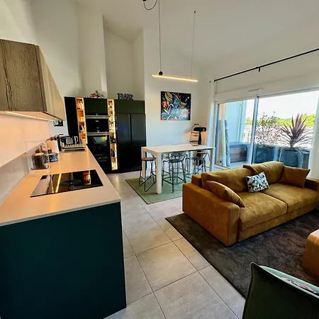 Rooftop Standing Entre Biarritz Et Bayonne Climatisation & Garage Apartment *