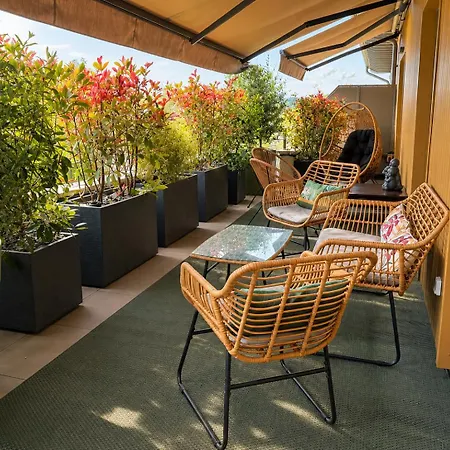 Rooftop Standing Entre Biarritz Et Bayonne Climatisation & Garage Lejlighed *