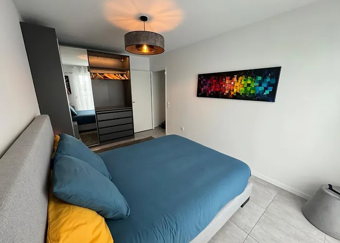 Attique De Granbos T3 Climatise & Terrasse Xxl & Garage 아파트 *